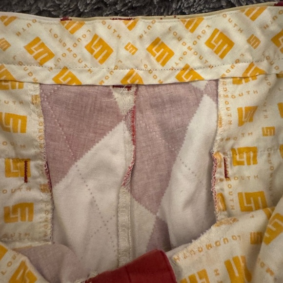 LOUDMOUTH Men’s Argyle Shorts - Picture 16 of 16